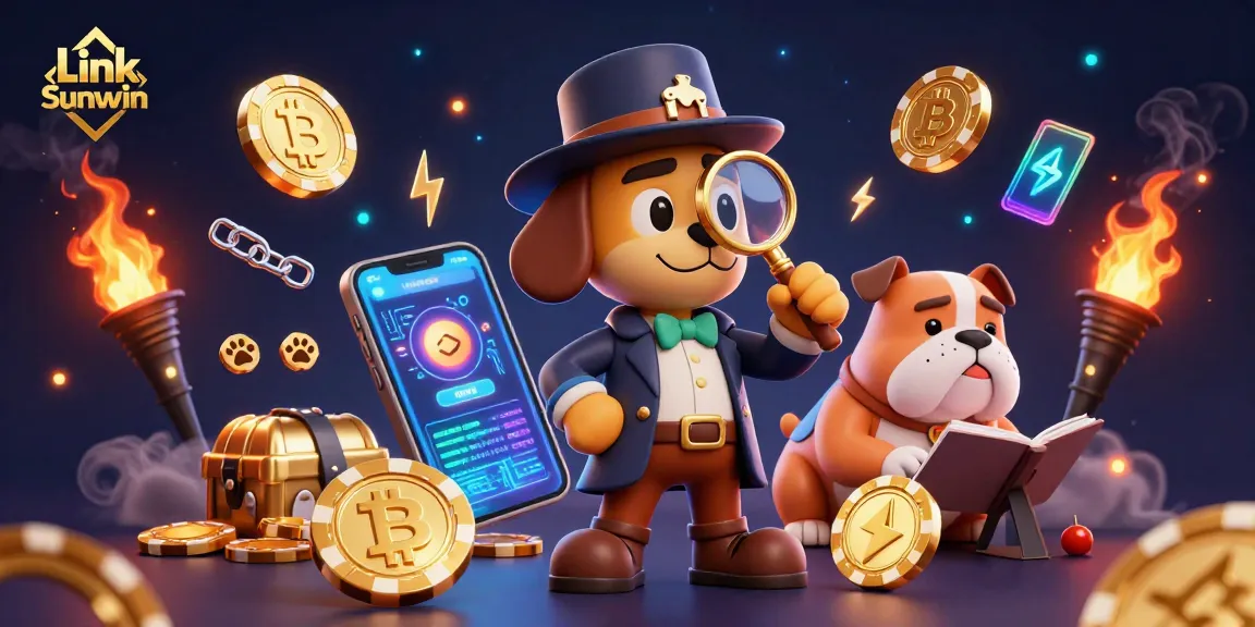 Play poker with Link Sunwin and investigate clues with a cartoon detective and his companion.